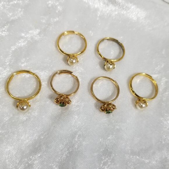 Six adjustable Sarah Cov rings 1.1441 - Picture 5 of 16